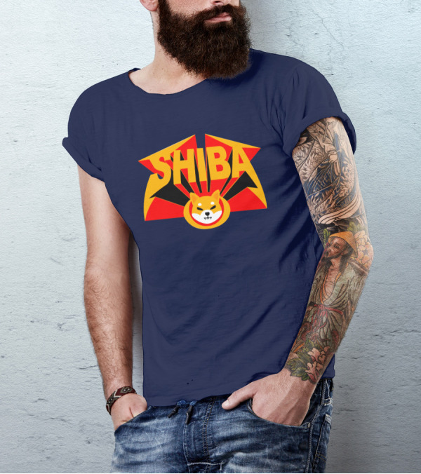 Shiba Inu Decentralized Shiba Rockstar Merch T-Shirt