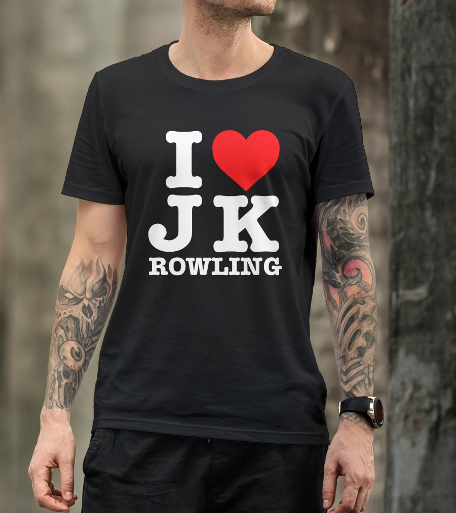 Punished Catboy Mete I Love JK Rowling Heart T-Shirt