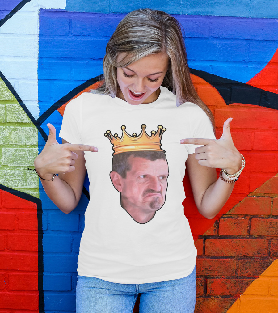 Guenther Steiner King Crown Haas F1 Team Bahrain GP T-Shirt