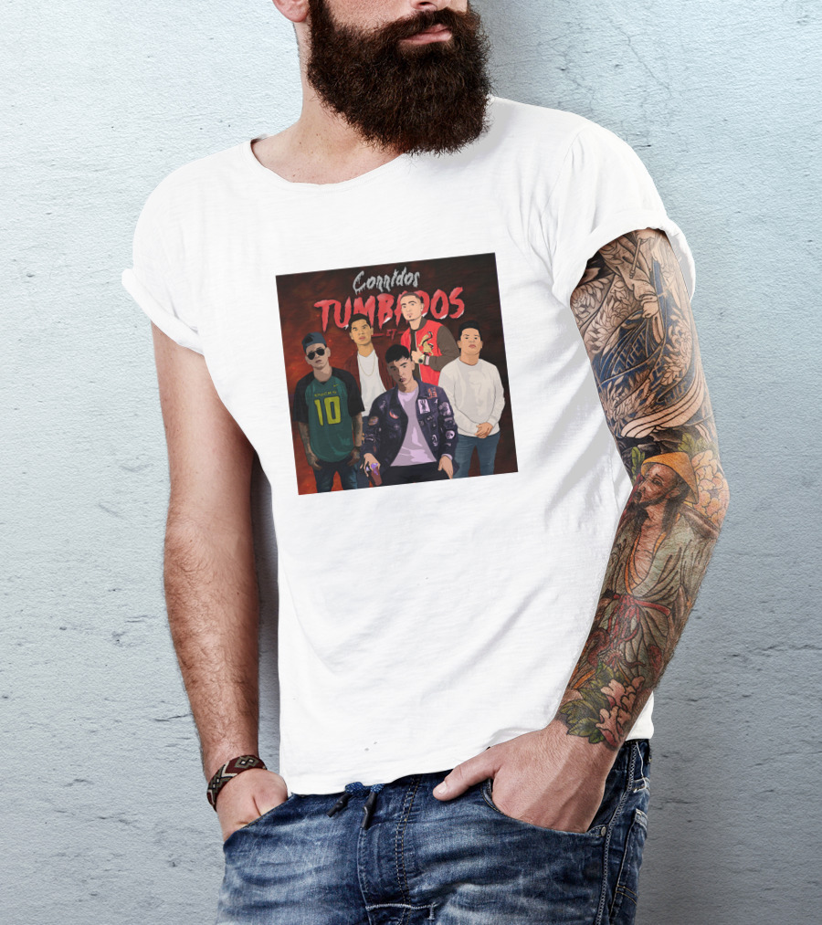 Corridos Tumbados Natanael Cano Malphite Details T-Shirt