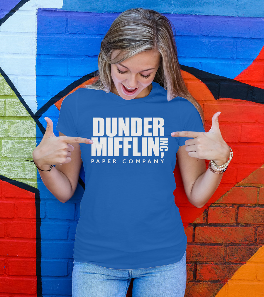 Rainnwilson Dunder Mifflin Inc Paper Company T-Shirt