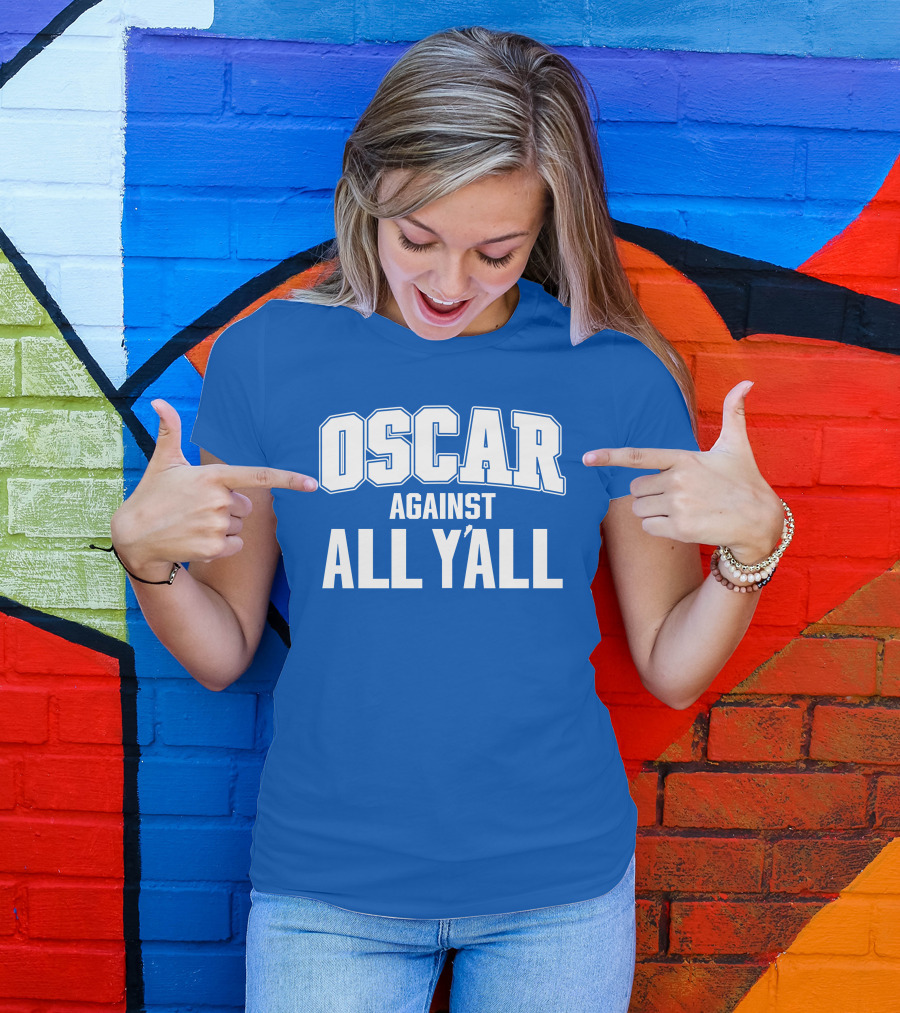 Oscar Tshiebwe Against All Y'all Kentucky Branded Merch T-Shirt