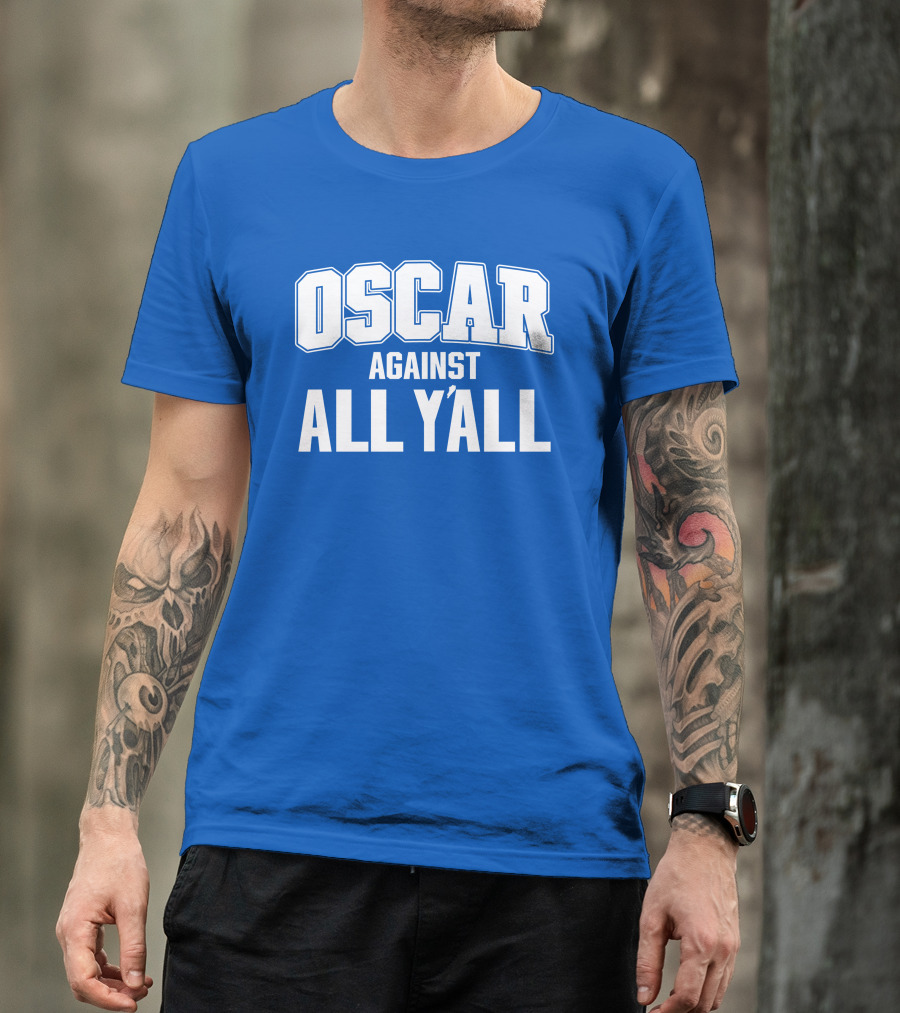 Oscar Tshiebwe Against All Y'all Kentucky Branded Merch T-Shirt