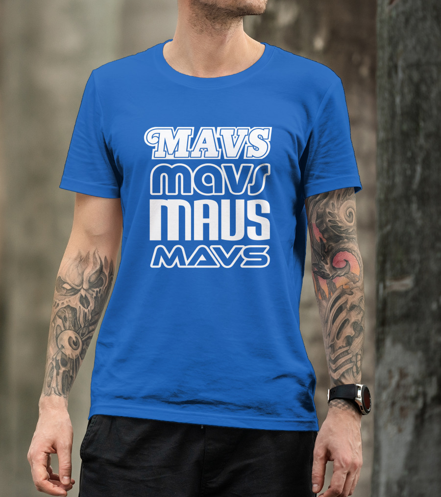 Fan Appreciation Night Mavs Mffl Brad Townsend Mavs Home Game 36 Mavs Typography T-Shirt