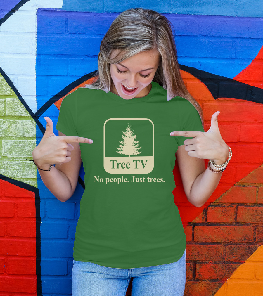 Joe Pera Tree TV No People Just Trees T-Shirt