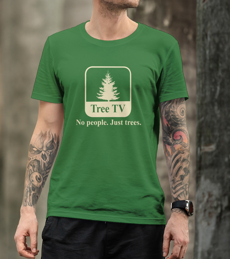 Joe Pera Tree TV No People Just Trees T-Shirt