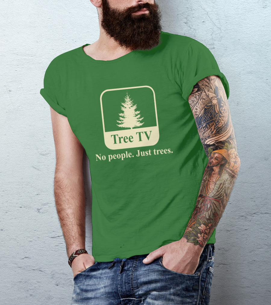Joe Pera Tree TV No People Just Trees T-Shirt