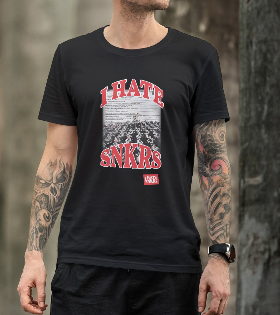 Seattle Seahawks I Hate Snkrs Joe Mama T-Shirt