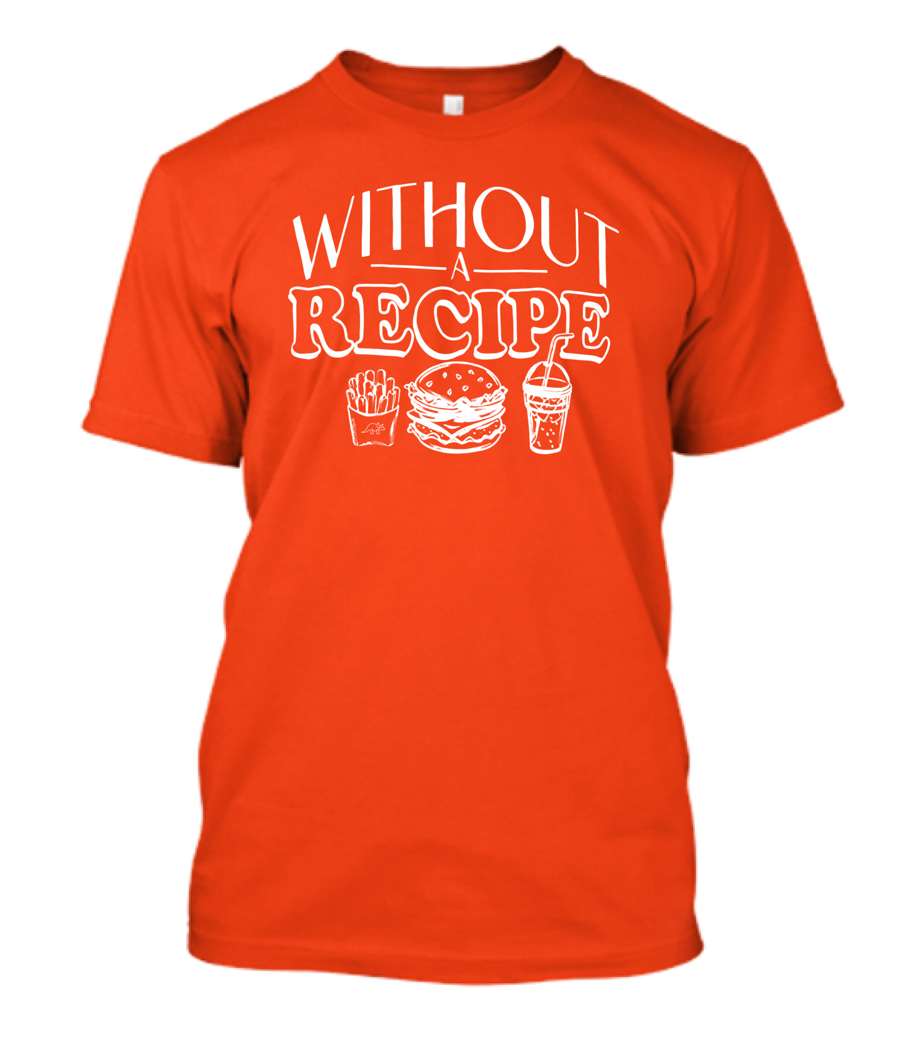 The Try Guys Merch Without Recipe Fast Food Icons T-Shirt