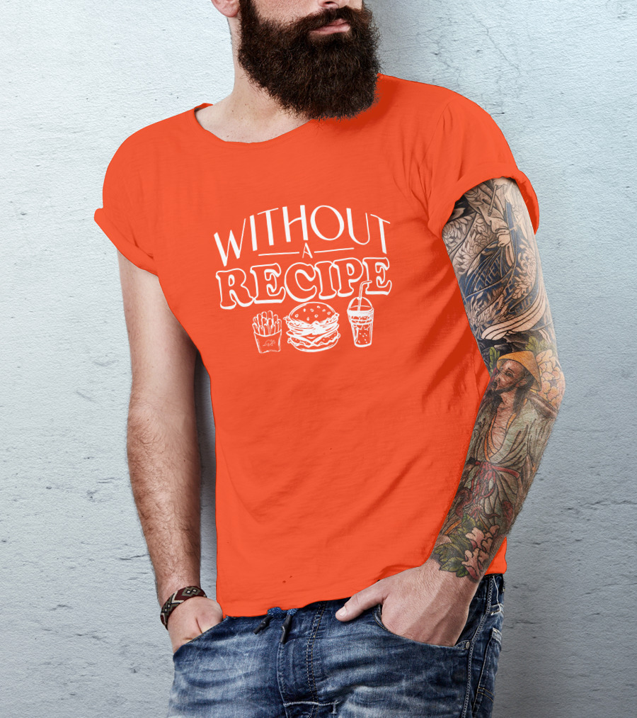 The Try Guys Merch Without Recipe Fast Food Icons T-Shirt