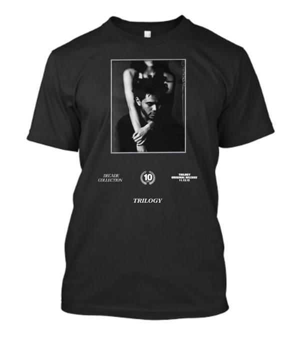 The Weeknd Trilogy Decade Collection 10th Anniversary Original Release 11.13.12 T-Shirt