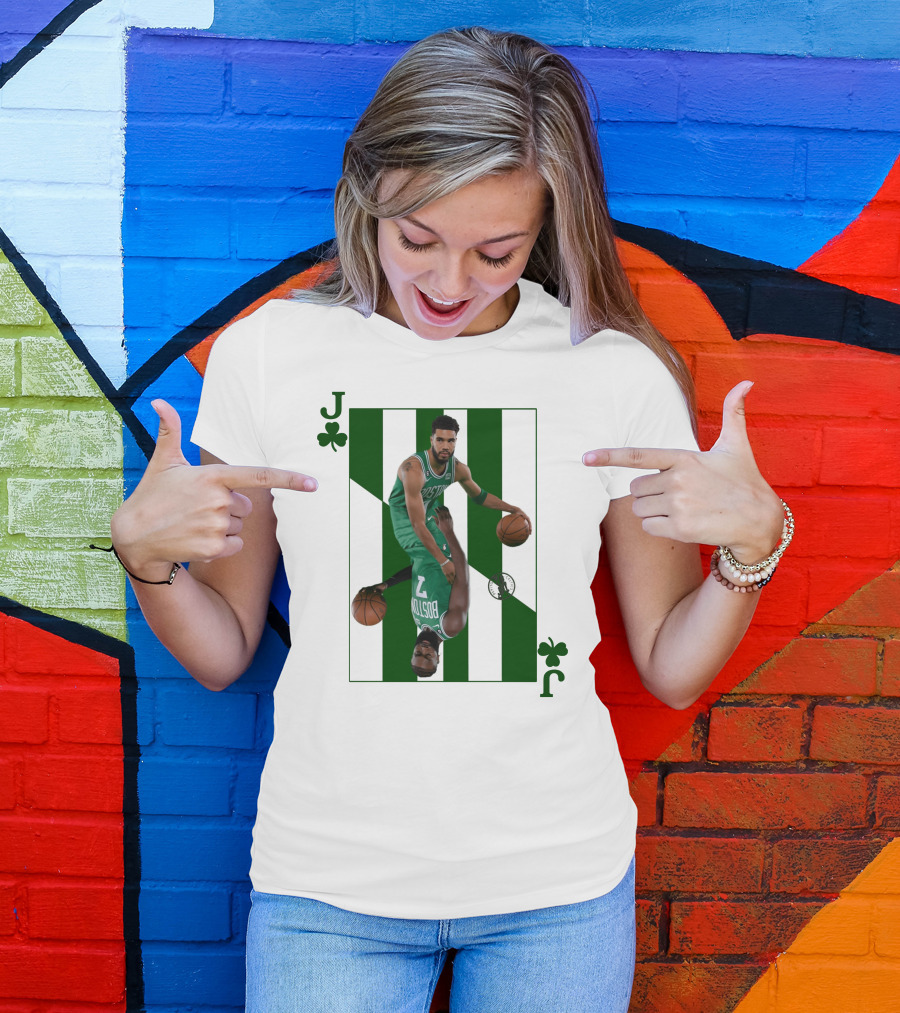 Pepito Brogdon Jays Brown Bleed Green Celtics Playing Card T-Shirt