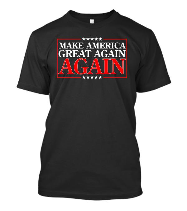 Donaldjtrumpjr Make America Great Again Again Star Emblem T-Shirt
