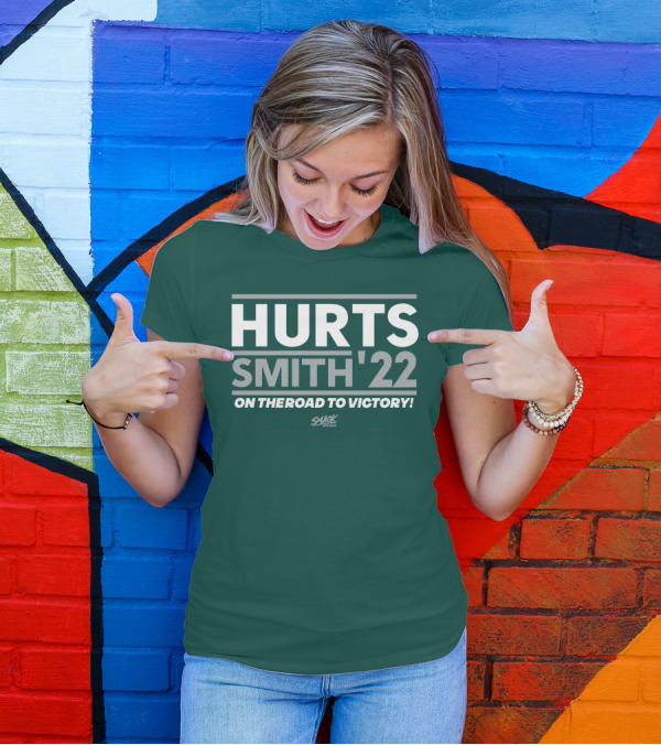 Hurts Smith '22 On The Road To Victory Shirt By Smack T-Shirt