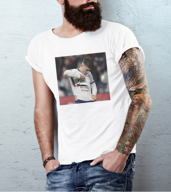 Usa Soccer It's Called Soccer Christian Pulisic Soccer T-Shirt