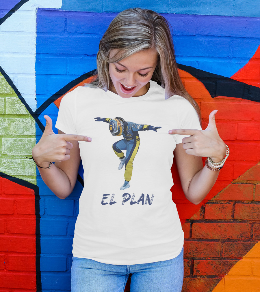 Memphis Grizzlies Fernando Alonso El Plan Racing Pose T-Shirt