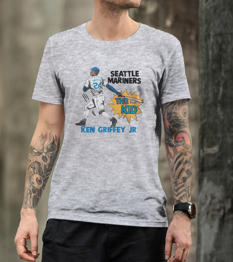 Seattle Mariners The Kid Ken Griffey Jr. 24 T-Shirt