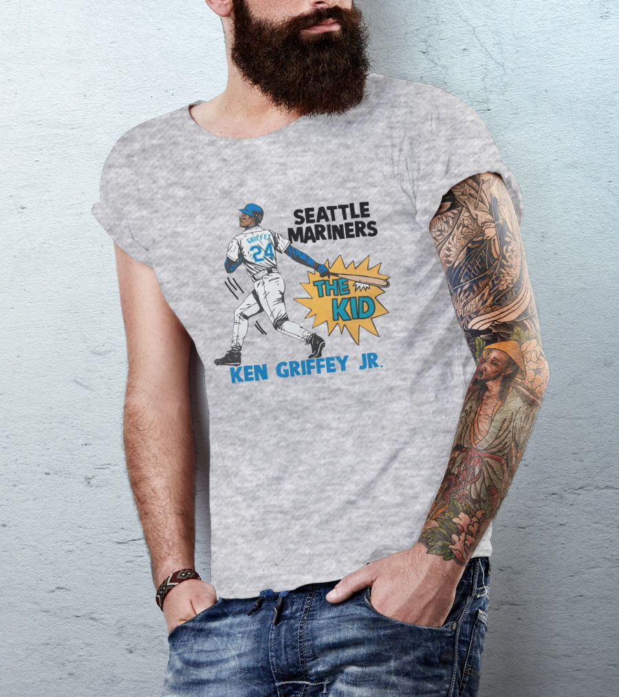 Seattle Mariners The Kid Ken Griffey Jr. 24 T-Shirt