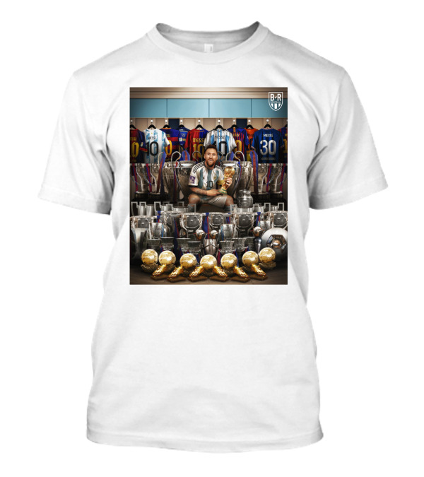Lionel Messi Ultimate Trophy Collection Football Superstar T-Shirt
