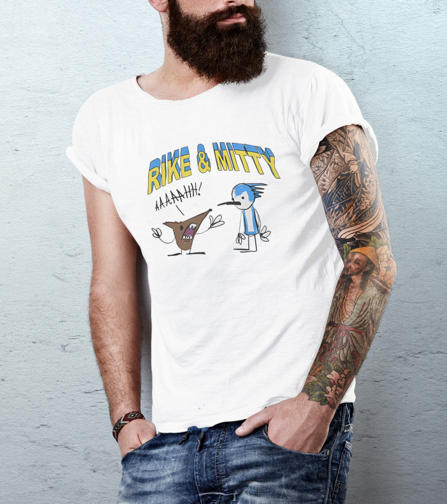 RIKE And MITTY AAAAHHH Lucca International Store T-Shirt