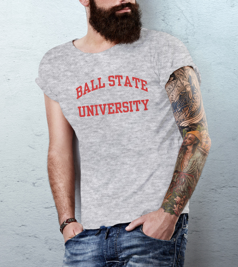 David Letterman Ball State University Alumni Recognition T-Shirt