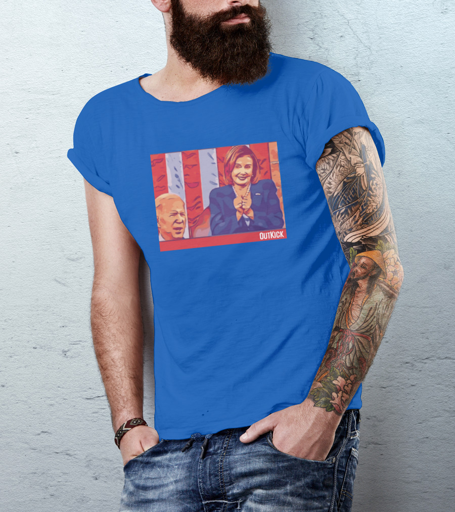 OutKick Creepy Pelosi Patriotic T-Shirt