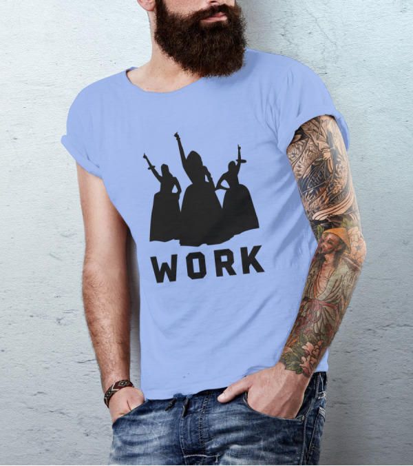 Work Schuyler Sisters Silhouette Hamilton Musical T-Shirt