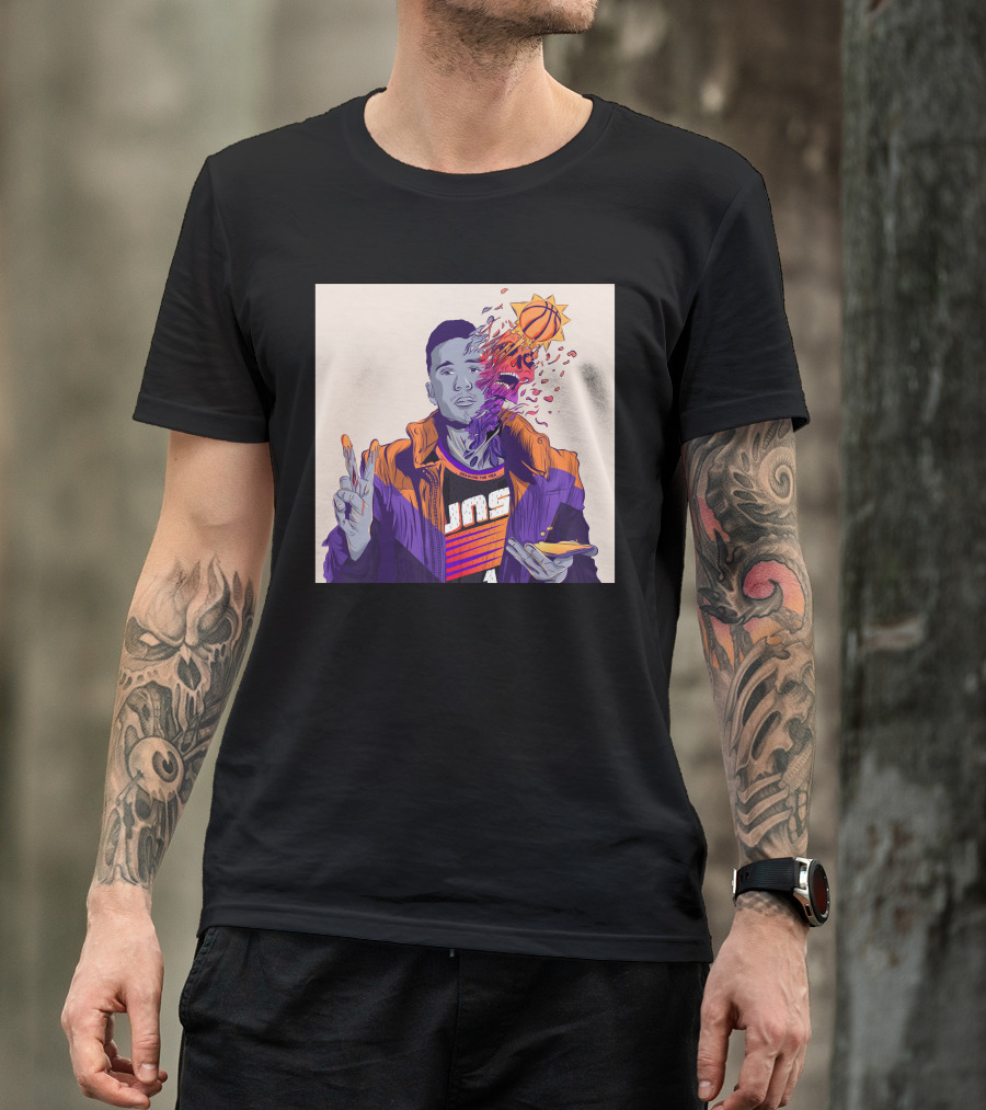 Dangerous Devin Booker Suns Basketball Explosion T-Shirt