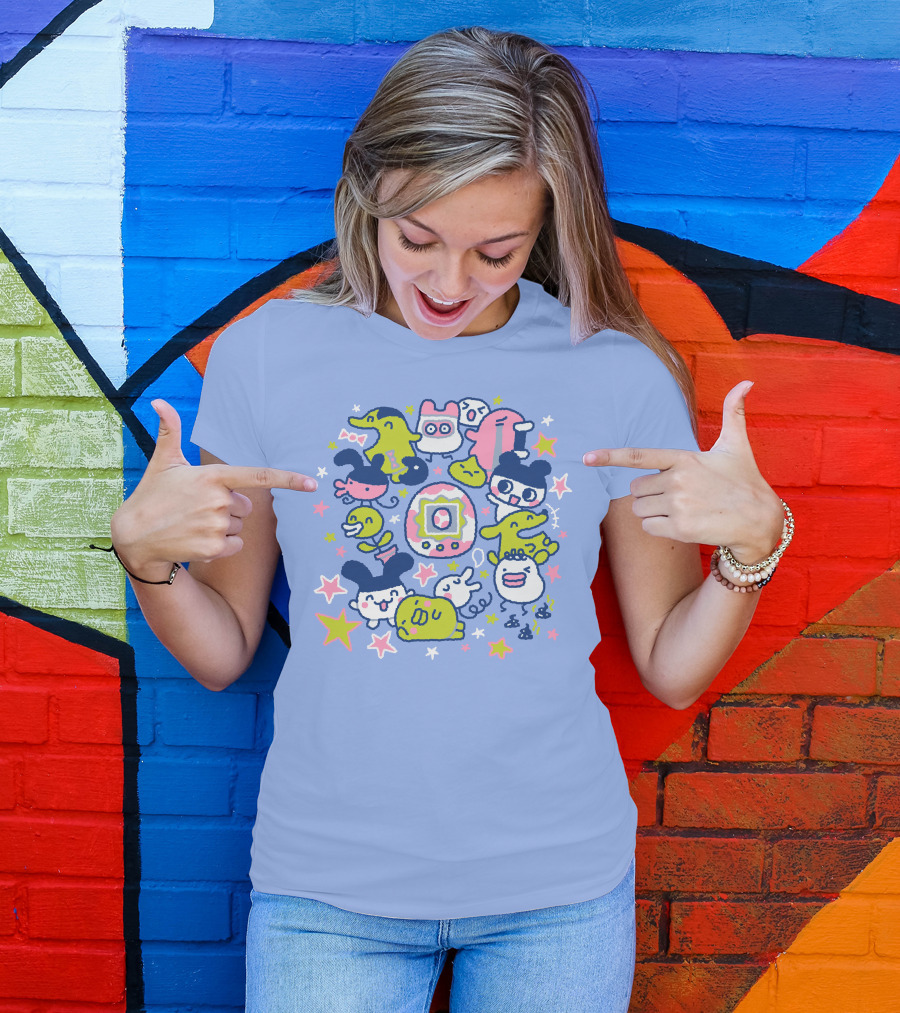 Tamagotchi Eggcellent Friends Adventure T-Shirt