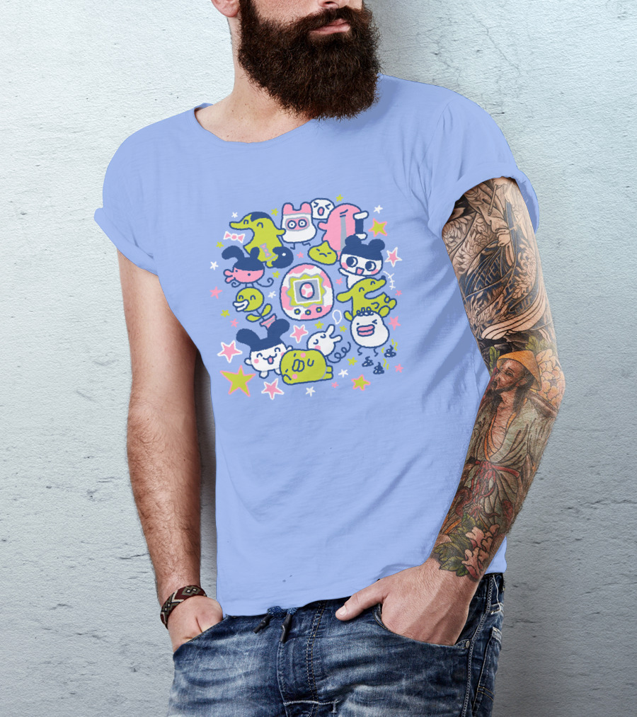 Tamagotchi Eggcellent Friends Adventure T-Shirt