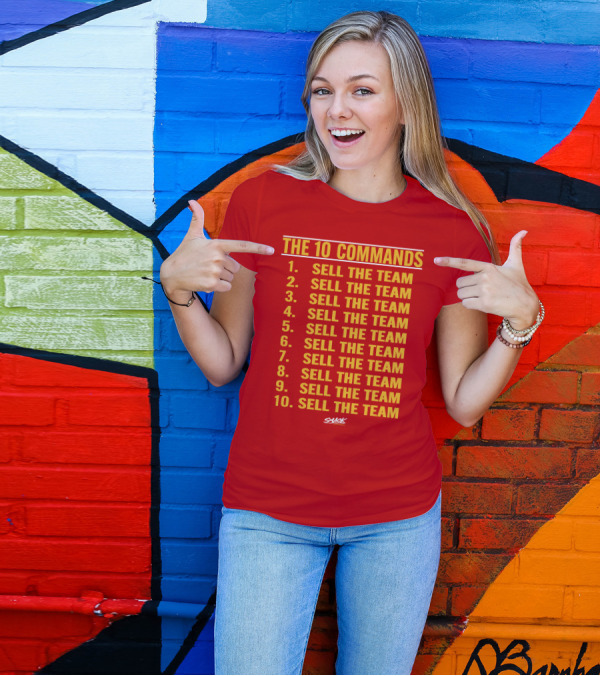 The 10 Commands Sell The Team Smack T-Shirt