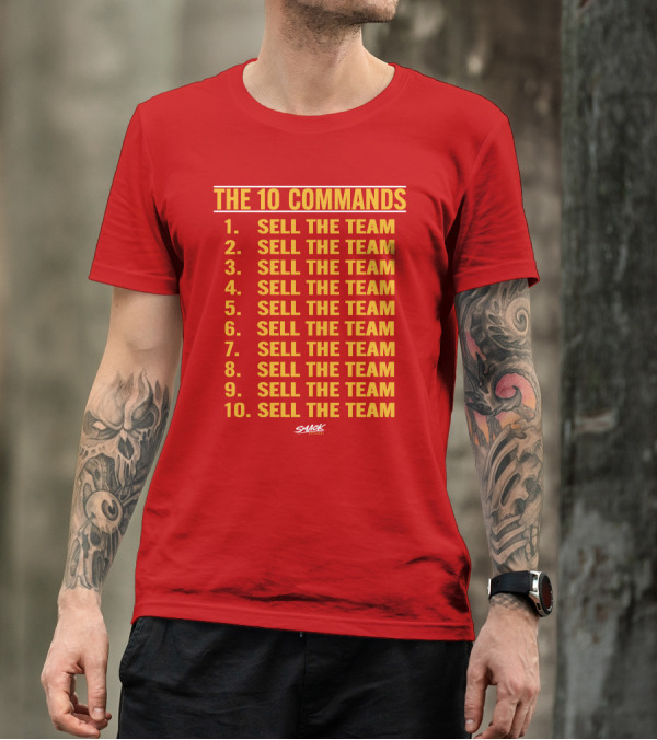 The 10 Commands Sell The Team Smack T-Shirt
