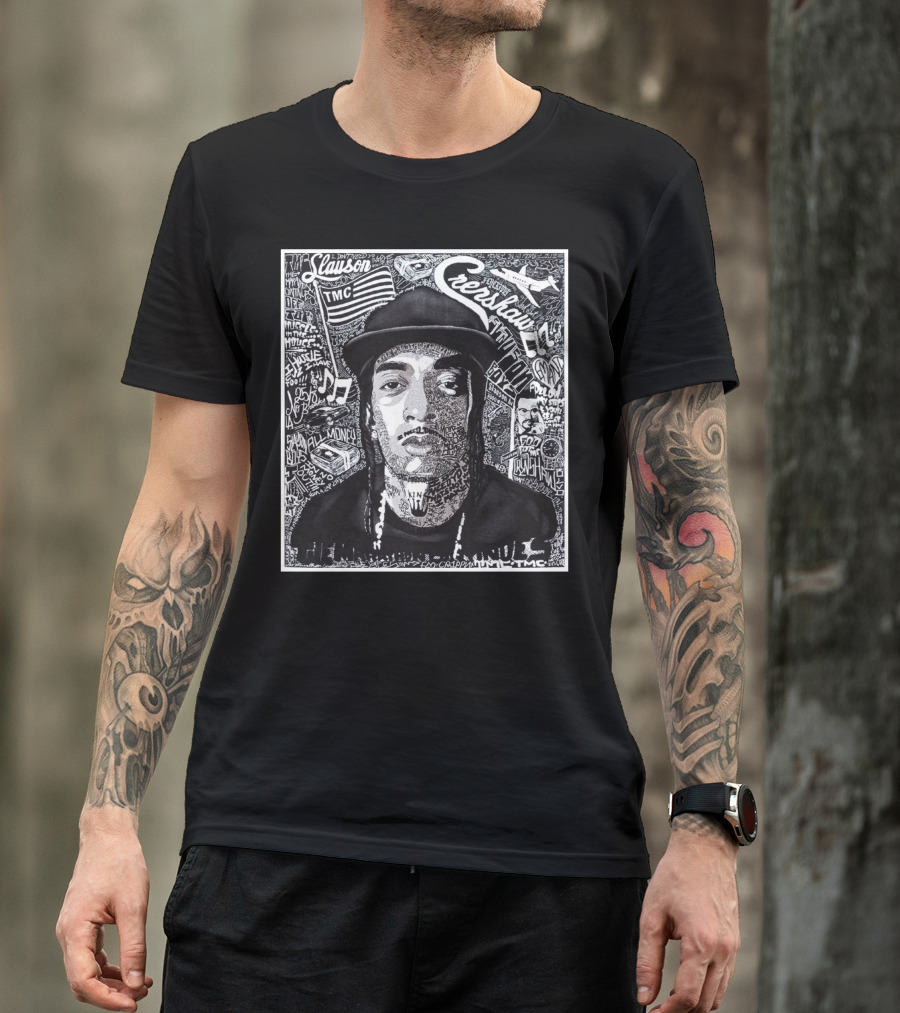 Crenshaw Lawson TMC Hussle Music Marathon Vol. 1 T-Shirt