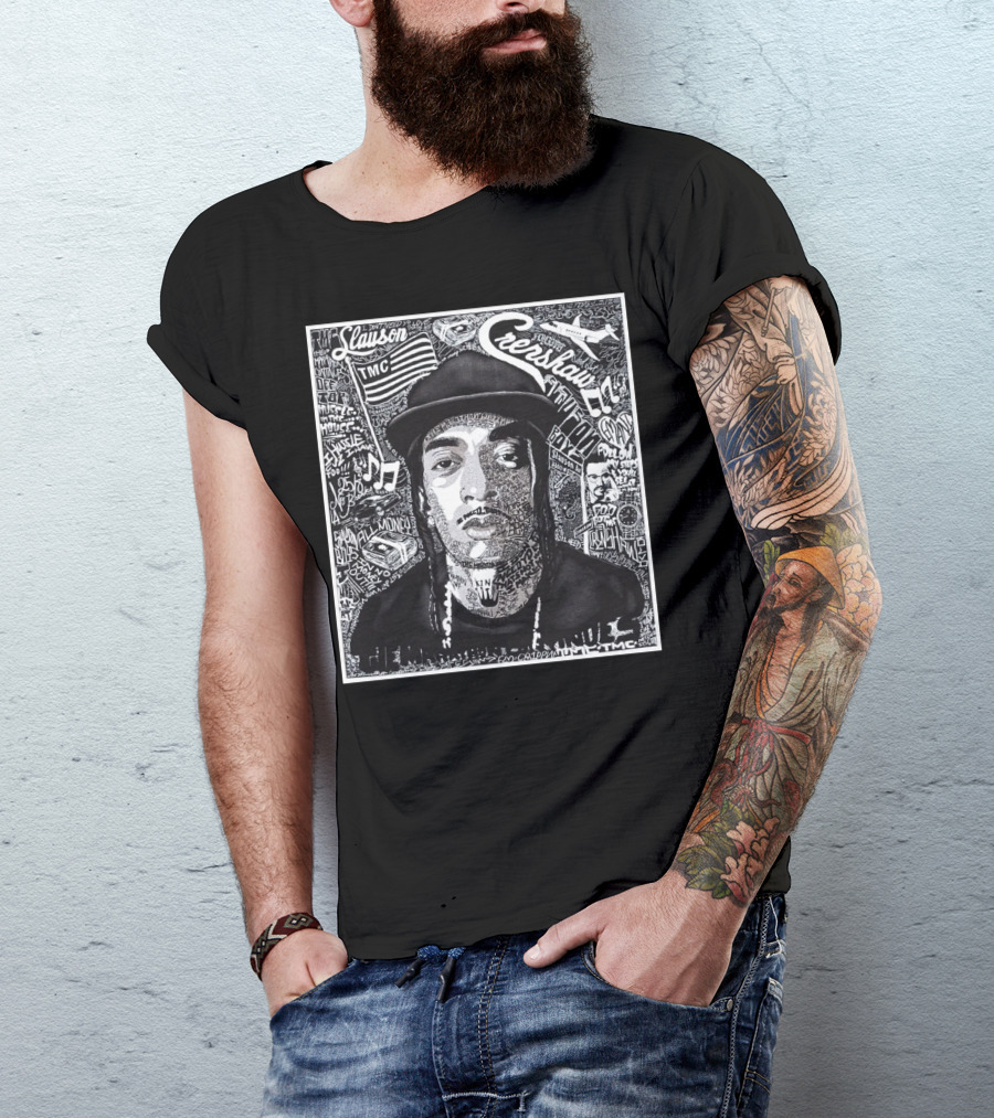 Crenshaw Lawson TMC Hussle Music Marathon Vol. 1 T-Shirt