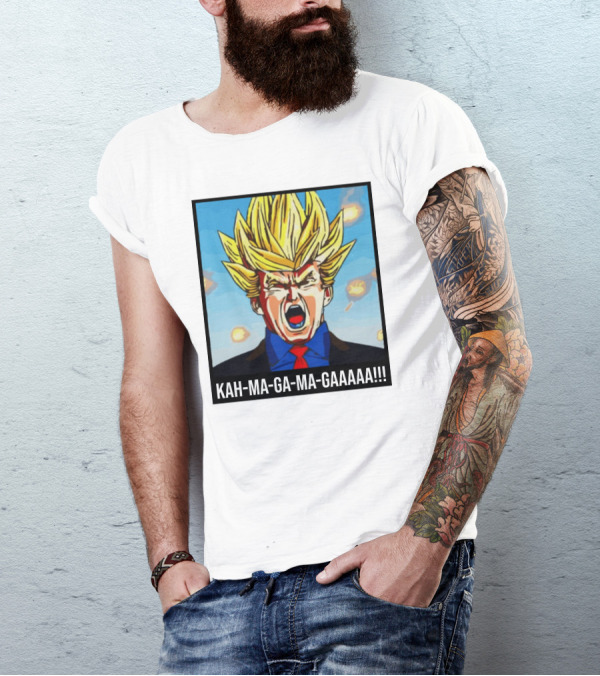 KAH-MA-GA-MA-GAAAAA Super Saiyan Scream T-Shirt