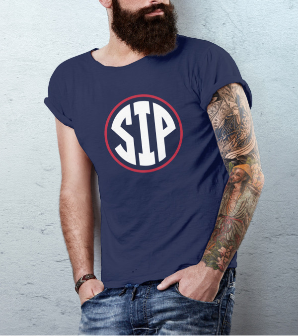 Ole Miss Rebels SIP Circle Emblem T-Shirt