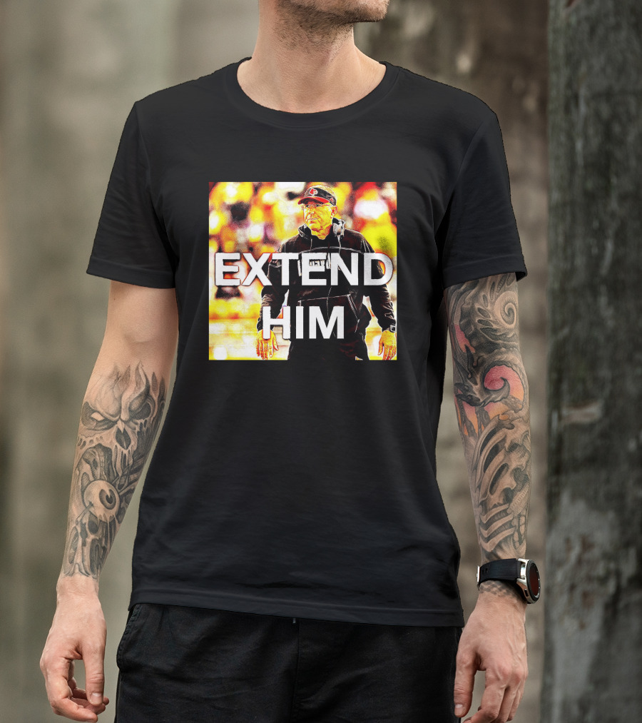 EXTEND HIM Coach With Headset And Red Cap T-Shirt