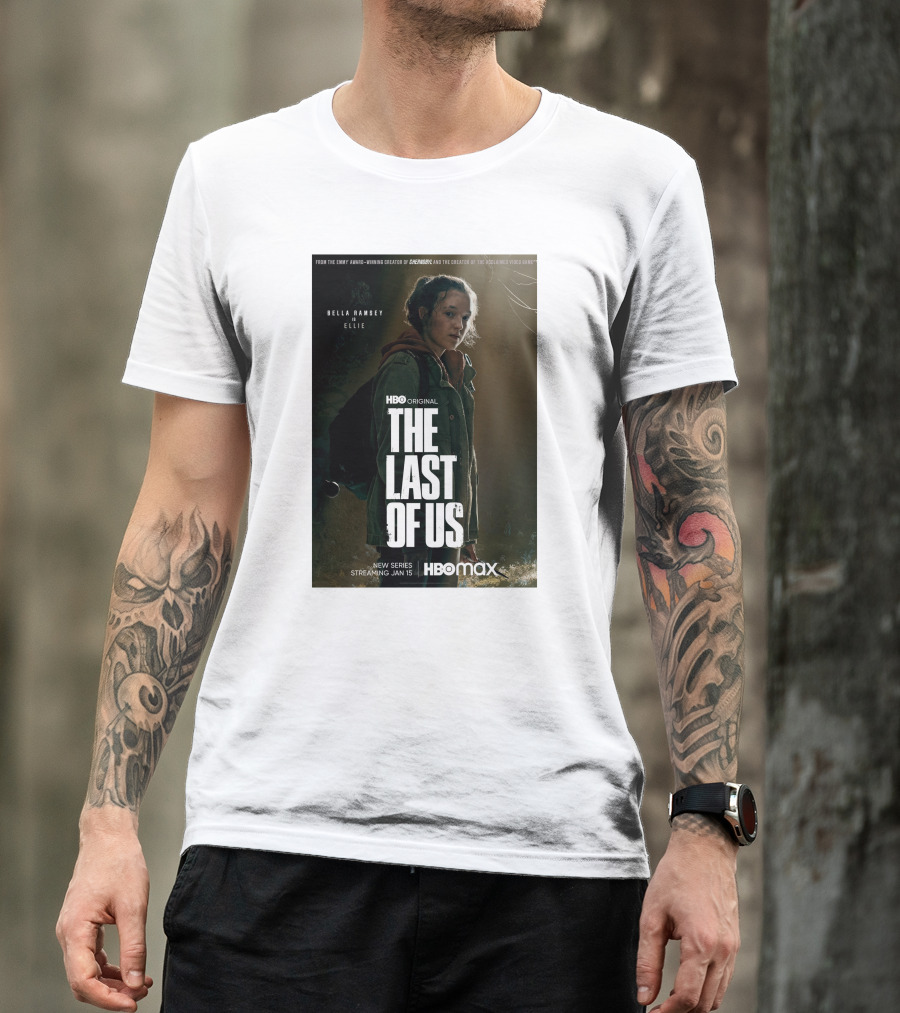 HBO Original The Last Of Us Bella Ramsey Ellie New Series Streaming Jan 15 HBO Max T-Shirt