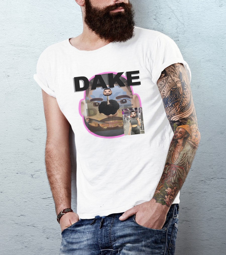 DAKE Awesomesauce Version Face Meme T-Shirt