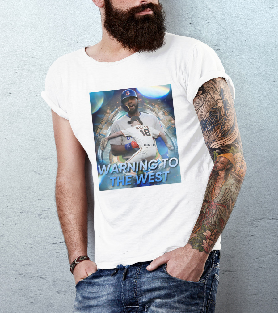 Warning To The West Miller 18 Baseball Showdown T-Shirt
