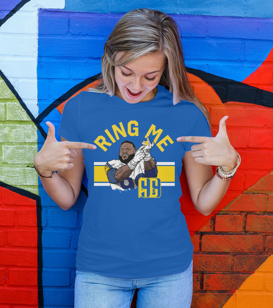 Ring Me Aaron Donald 99 Football Champion Player T-Shirt