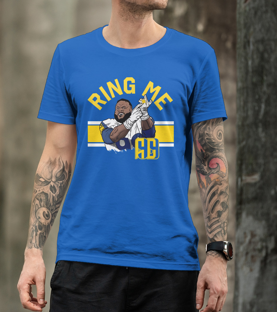 Ring Me Aaron Donald 99 Football Champion Player T-Shirt