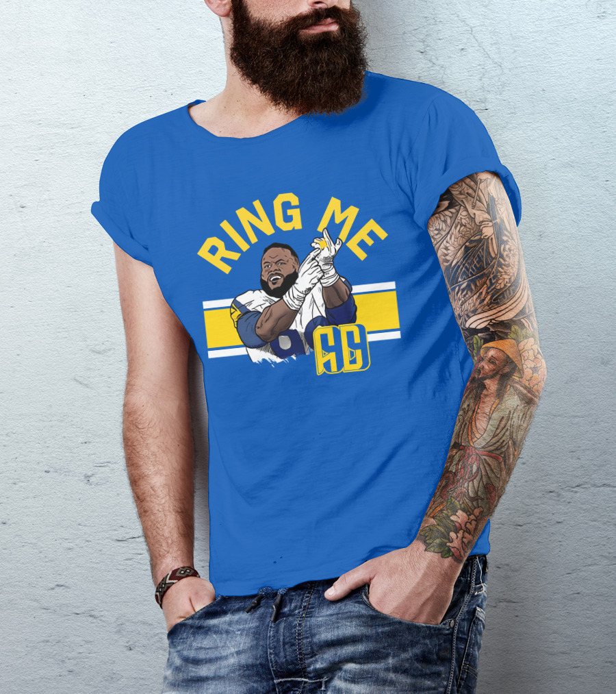 Ring Me Aaron Donald 99 Football Champion Player T-Shirt