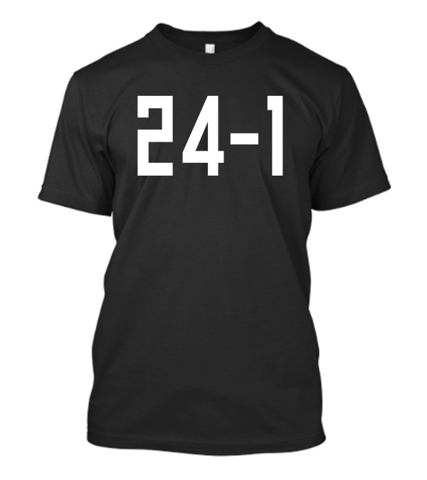 24-1 Sports Record Reference T-Shirt