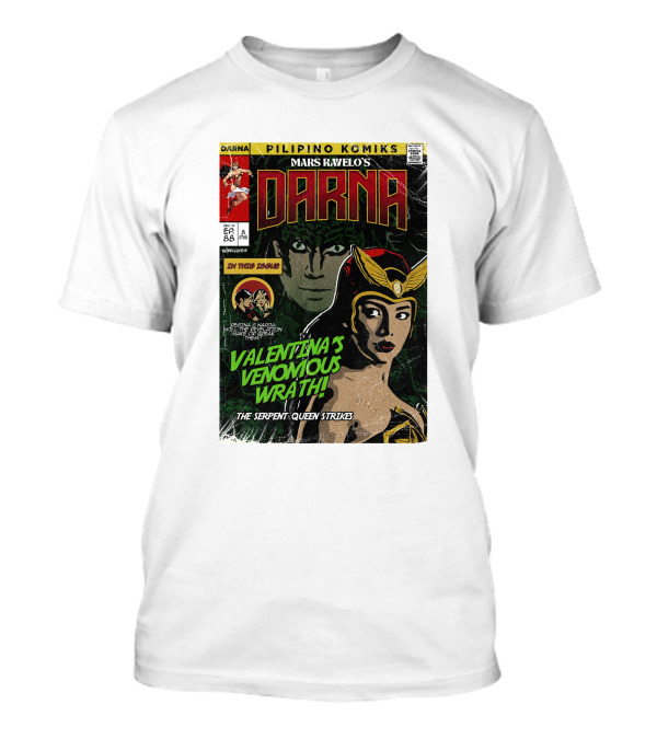 Mars Ravelo's Darna Valentina's Venomous Wrath The Serpent Queen Strikes Pilipino Komiks T-Shirt