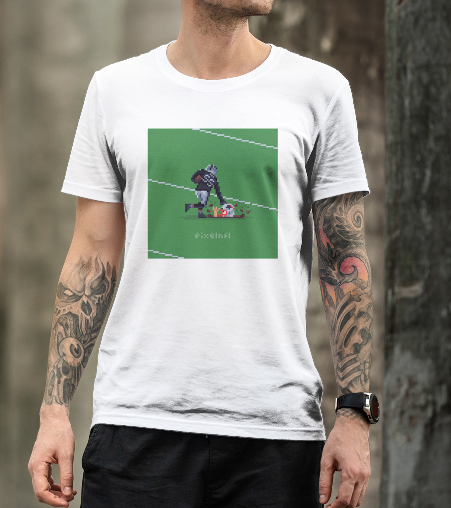 Chandler Jones Football Action Scene T-Shirt