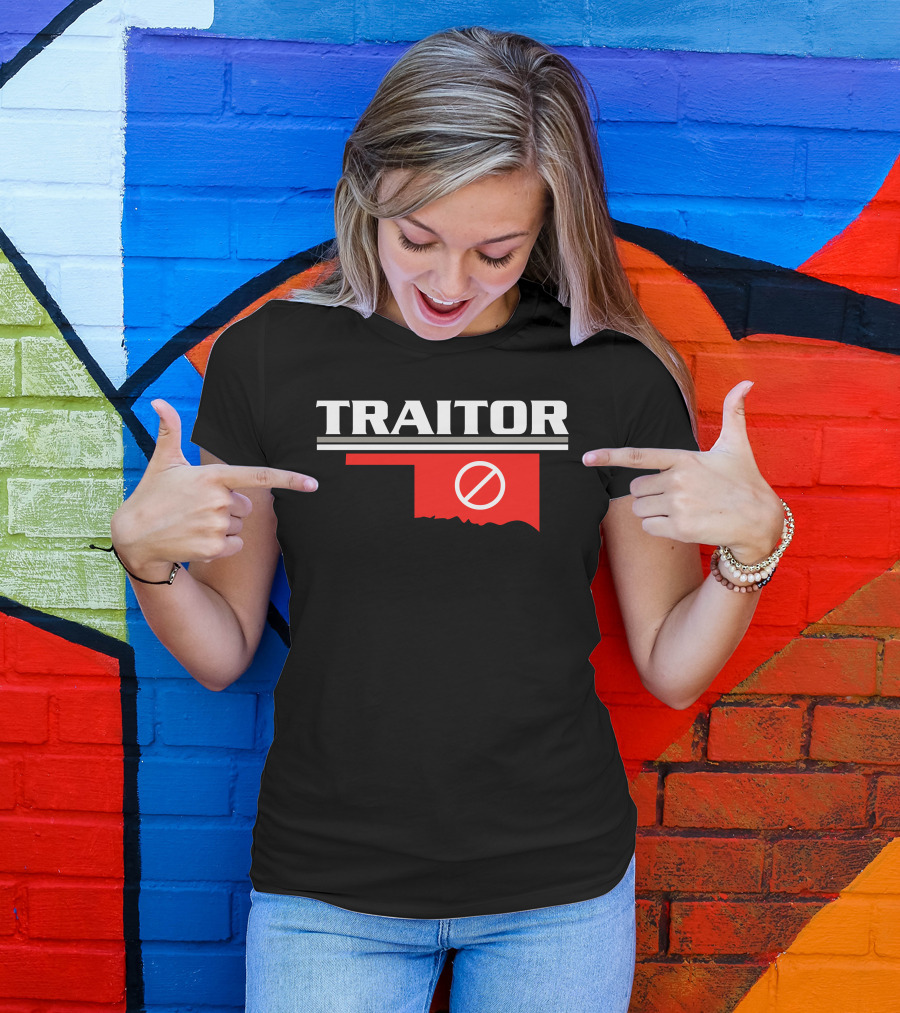 Traitor Oklahoma Map T-Shirt