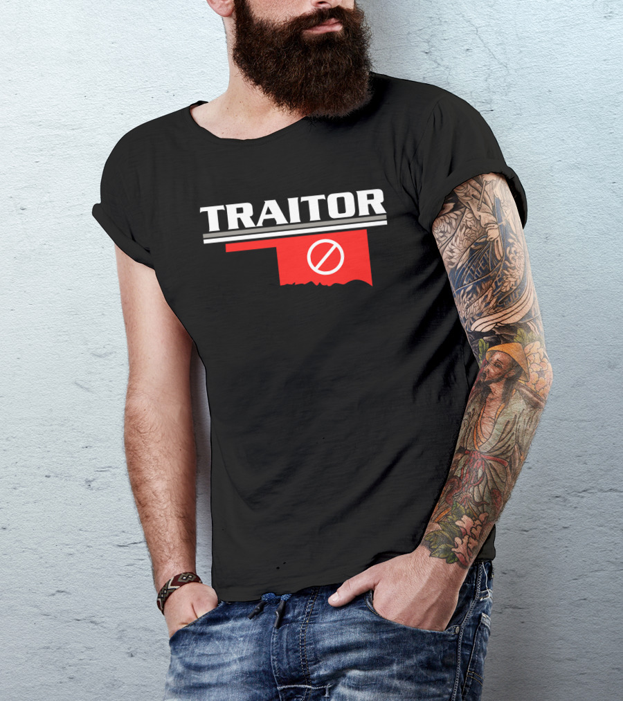 Traitor Oklahoma Map T-Shirt