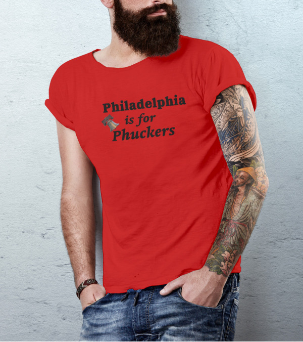 Philadelphia Is For Phuckers Liberty Bell Red T-Shirt