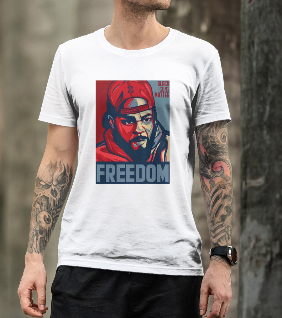 Black Guns Matter Freedom Bgm Collectible T-Shirt